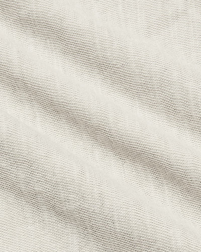 Relaxed Slub V-Neck - Oatmeal