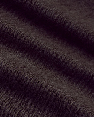 Classic Long Sleeve Crew Neck - Dark Heather Cocoa