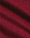 Dark Maroon Classic Long Sleeve Crew Neck fabric close-up showing knit detail.
