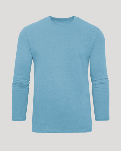 Classic Long Sleeve Crew Neck - Heather Voyager