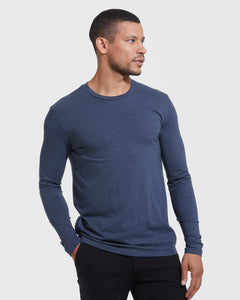 True ClassicLong Sleeve Color Crew 3-Pack