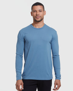 True ClassicBlues Long Sleeve Crew Neck 3-Pack