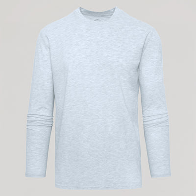 Classic Long Sleeve Crew Neck - Light Heather Gray 