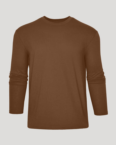 Classic Long Sleeve Crew Neck - Sepiawood
