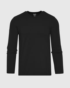 True ClassicBlack Dressy Crew Neck Sweater