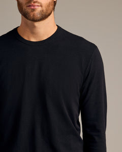 True ClassicBlack Dressy Crew Neck Sweater