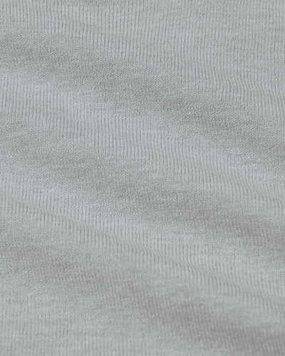 Dressy Crew Neck Sweater - Heather Gray