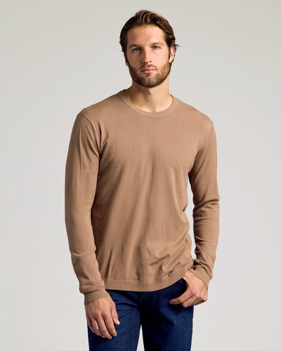 Truffle & Heather Gray Crew Neck Sweater 2-Pack