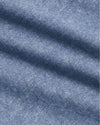 Dark Heather Vintage Navy Classic Long Sleeve Henley fabric texture close-up.