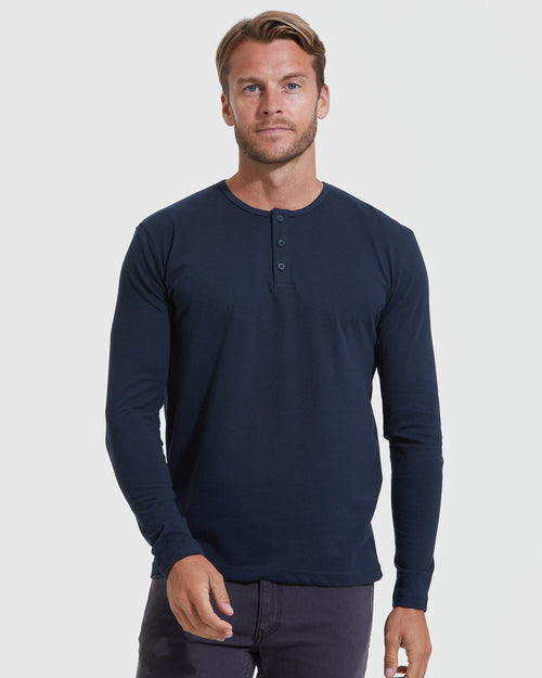 Off-Duty Henley 2-Pack