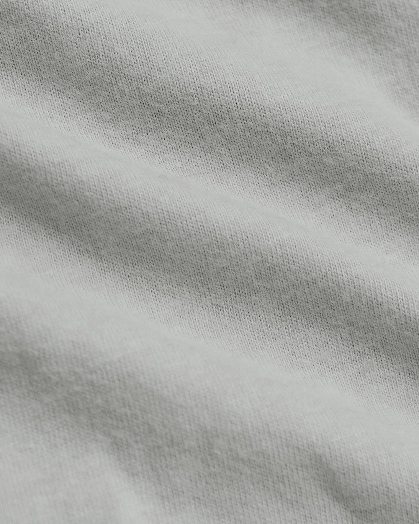 Steel Classic Long Sleeve Henley, close-up of soft knit fabric.