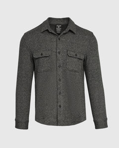 True ClassicHeather Black Shirt Jacket