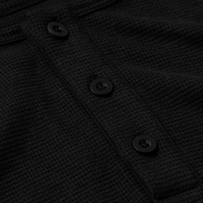 Waffel‑Langarm‑Henley