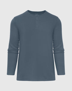 True ClassicFiord Waffle Long Sleeve Henley