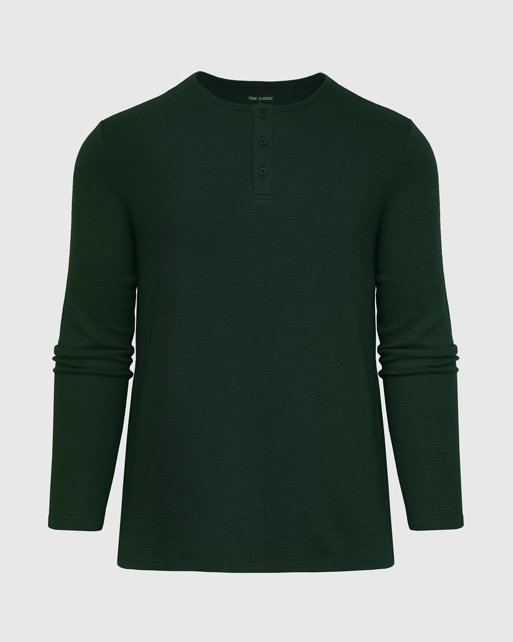 Kale Waffle Long Sleeve Henley