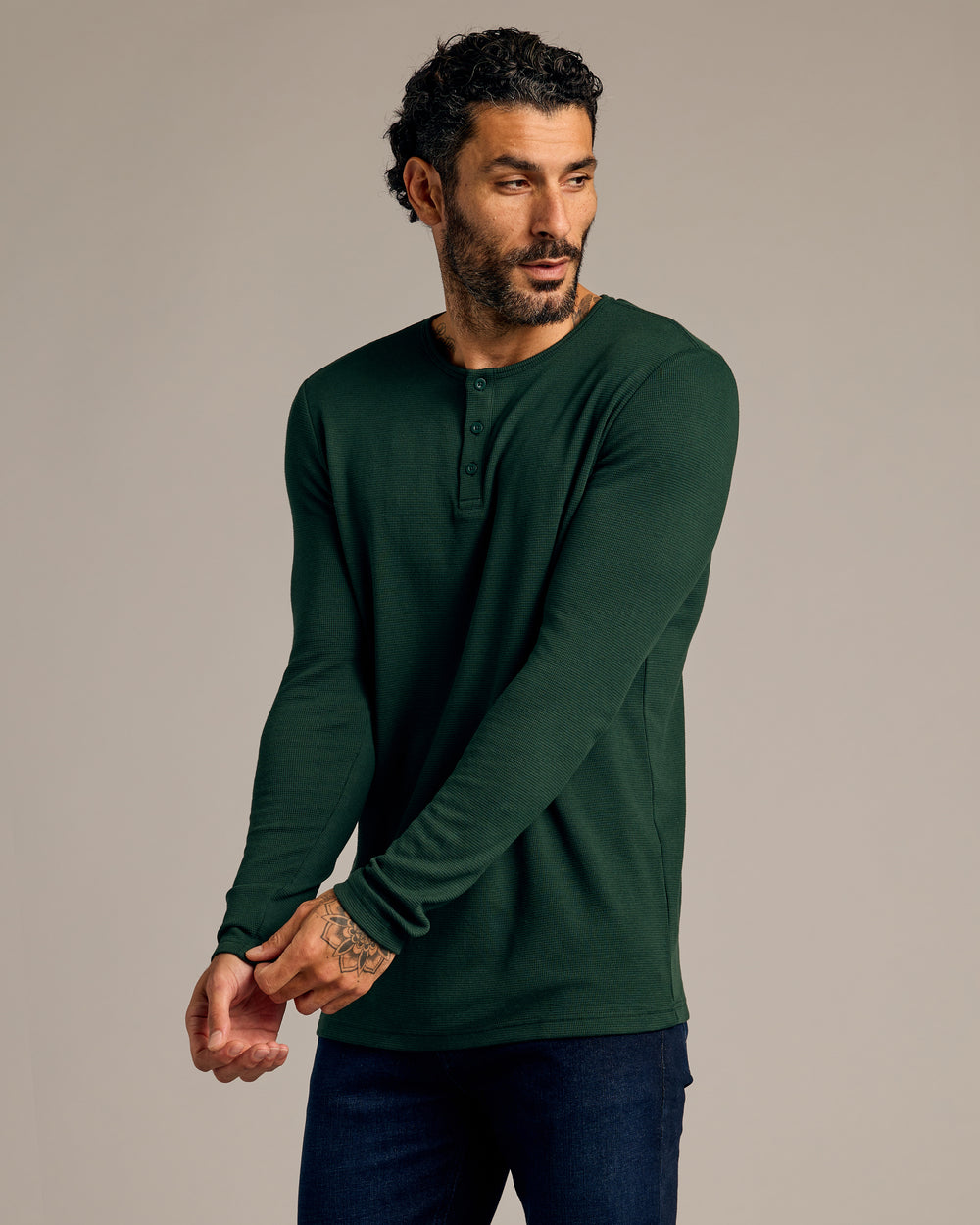 Kale & Pinot Waffle Henley 2-Pack