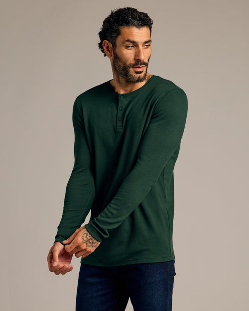 Kale & Pinot Waffle Henley 2-Pack