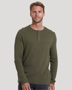 True ClassicThe Staple Long Sleeve Henley 3-Pack