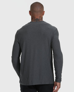 True ClassicCharcoal Heather Gray Active Long Sleeve Crew T-Shirt