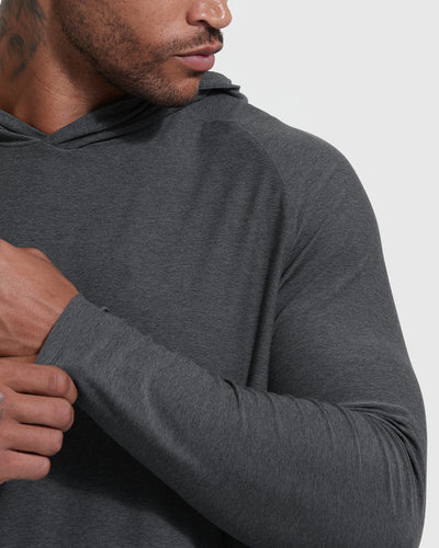 Active Hoodie - Charcoal Heather Gray 