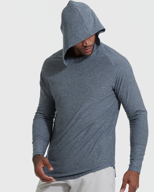 Heather Active Long Sleeve Hoodie 2-Pack