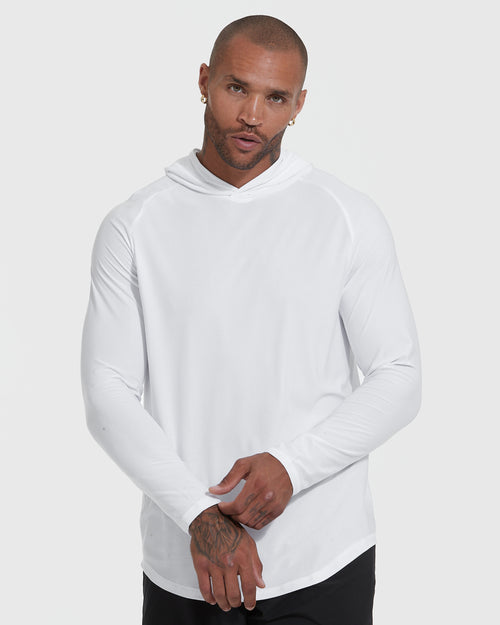 White Active Hoodie