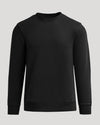 Black Fleece French Terry Pullover Crew Neck