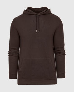 True ClassicDark Oak Waffle Hoodie