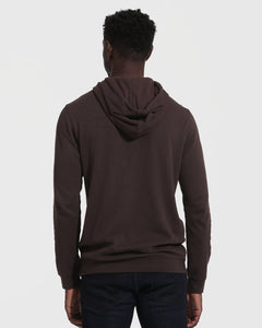 True ClassicDark Oak Waffle Hoodie