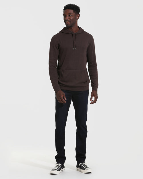 Dark Oak Waffle Hoodie