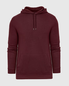 True ClassicMahogany Waffle Hoodie