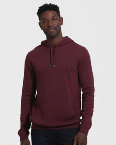 True ClassicMahogany Waffle Hoodie