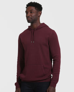 True ClassicMahogany Waffle Hoodie