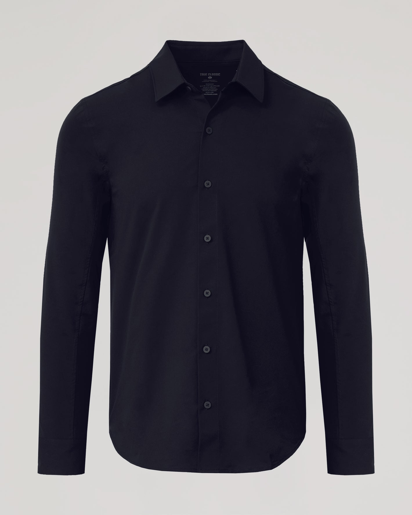 Black Commuter Long Sleeve Shirt