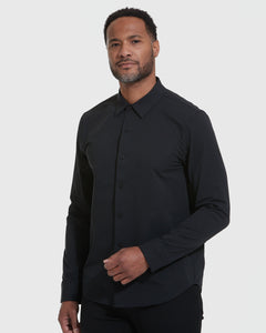 True ClassicBlack Commuter Long Sleeve Shirt