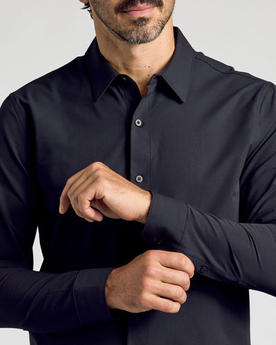 Commuter Long Sleeve Shirt - Black