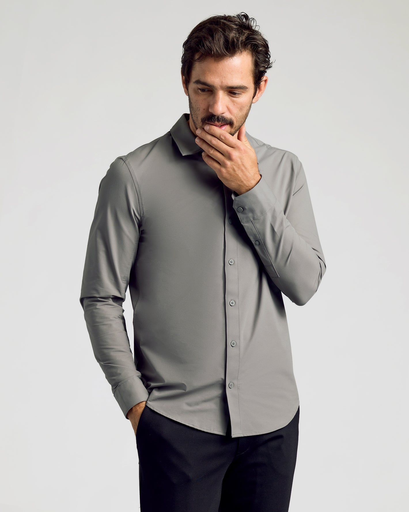 Carbon Commuter Long Sleeve Shirt
