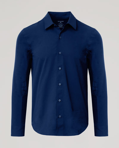 Commuter Long Sleeve Shirt - Navy