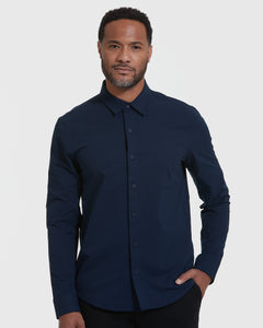 True ClassicNavy Commuter Long Sleeve Shirt