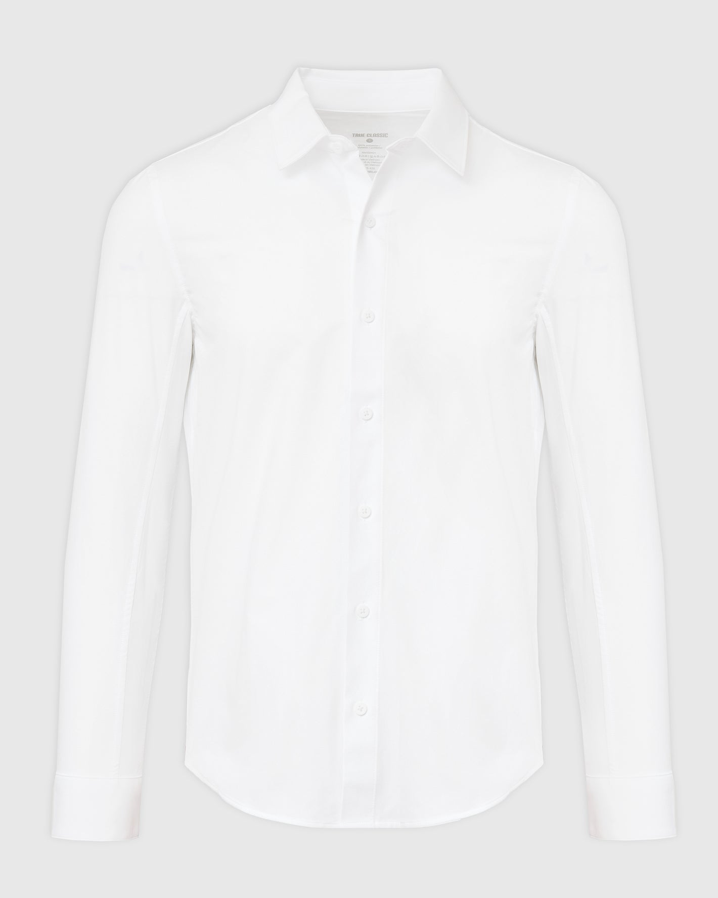 White Commuter Long Sleeve Shirt