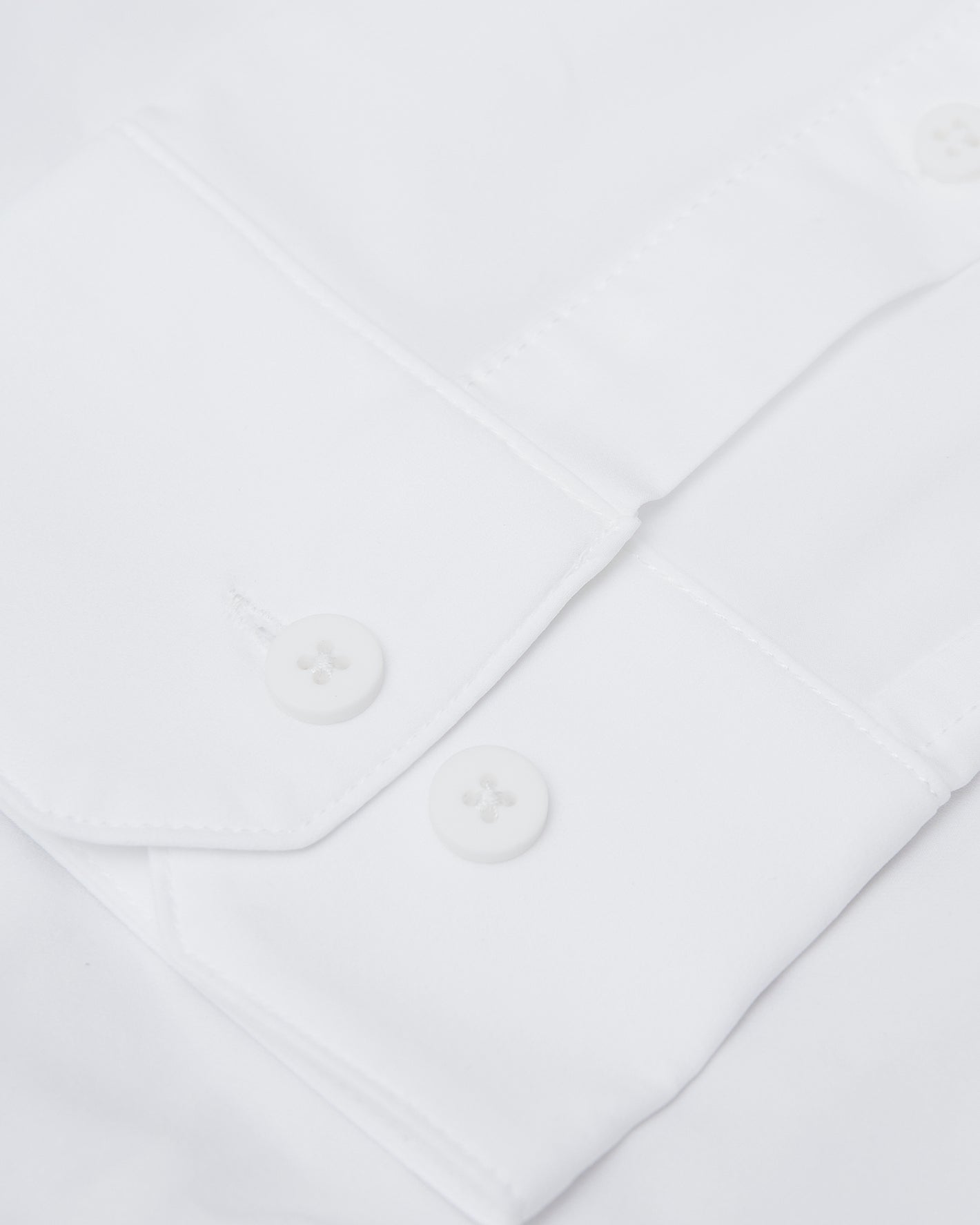 White Commuter Long Sleeve Shirt