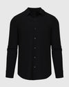 Black Lightweight Dress Shirt