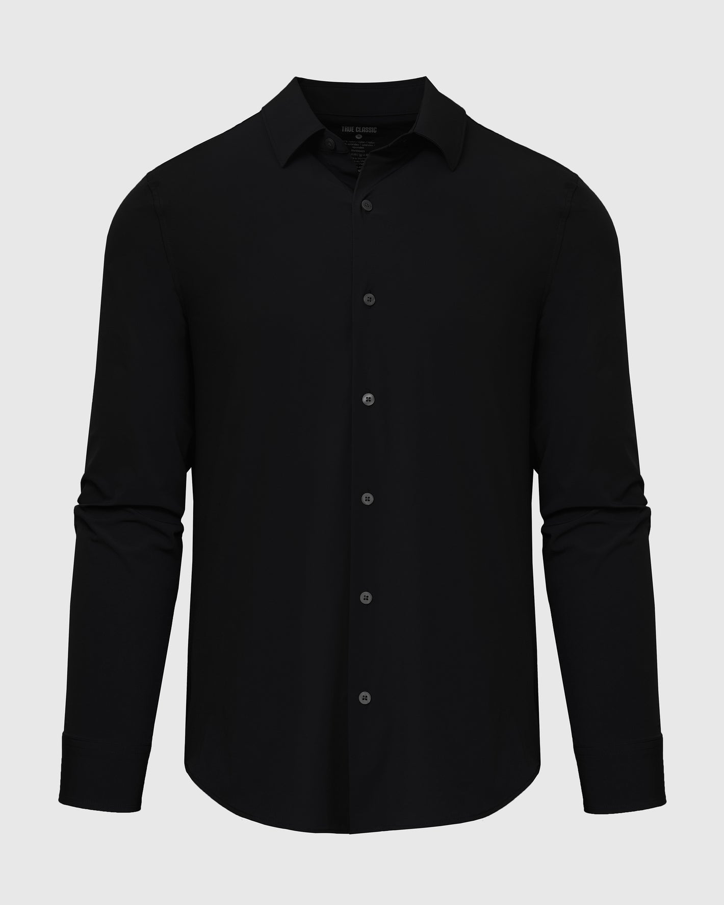 Black Lightweight Dress Shirt