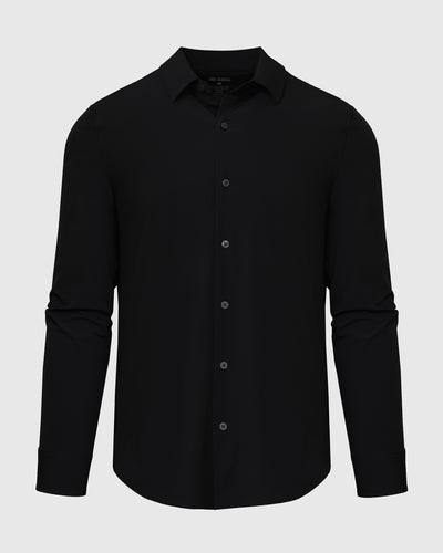 Lightweight Dress Shirt - Black