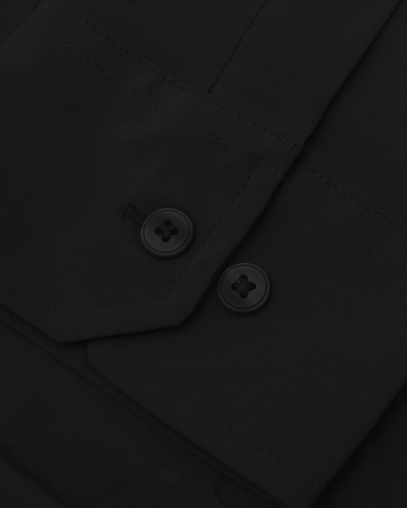 Black Lightweight Dress Shirt