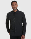 Black Lightweight Dress Shirt