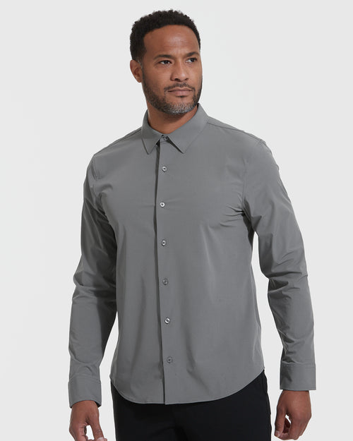 Carbon Performance Lightweight Dress Shirt