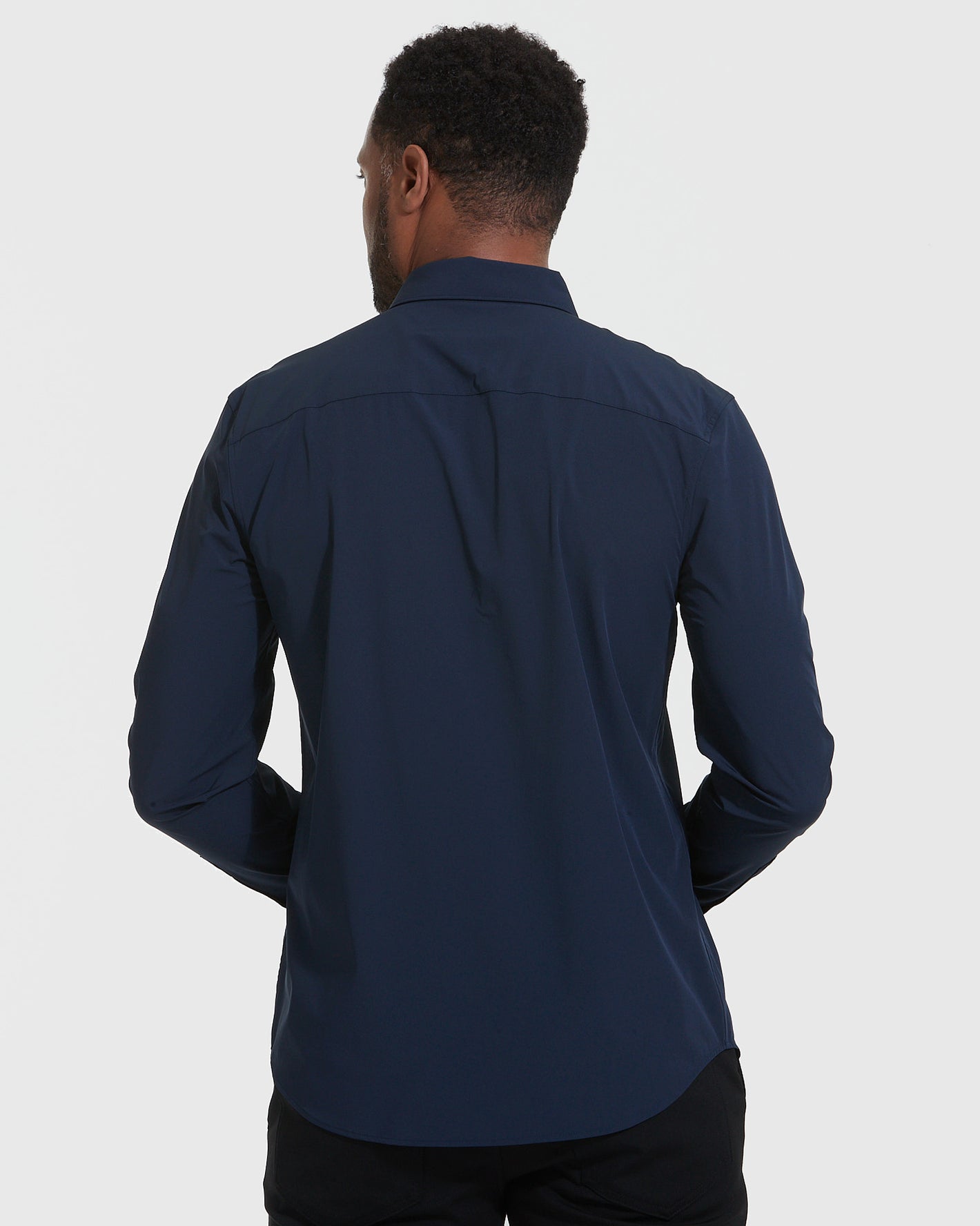 Navy Lightweight Dress Shirt
