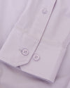 Orchid Long Sleeve Lightweight Dress Shirt cuff with buttons and stitching.