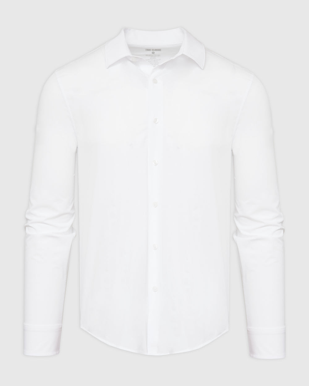 White Performance Lightweight Dress Shirt